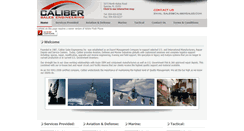 Desktop Screenshot of calibersales.com
